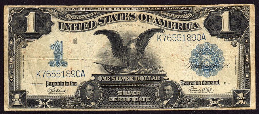 Fr.235, 1999 $1 Silver Certificate, K-A Block